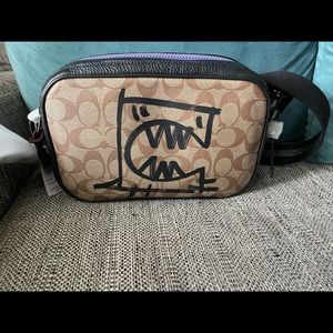 Coach Vale Jes crossbody with Rexy